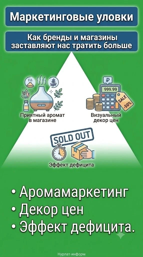 🛒Замечали, что зашли в магазин за хлебом, а вышли с двумя полными пакетами?  

Это не случайность и