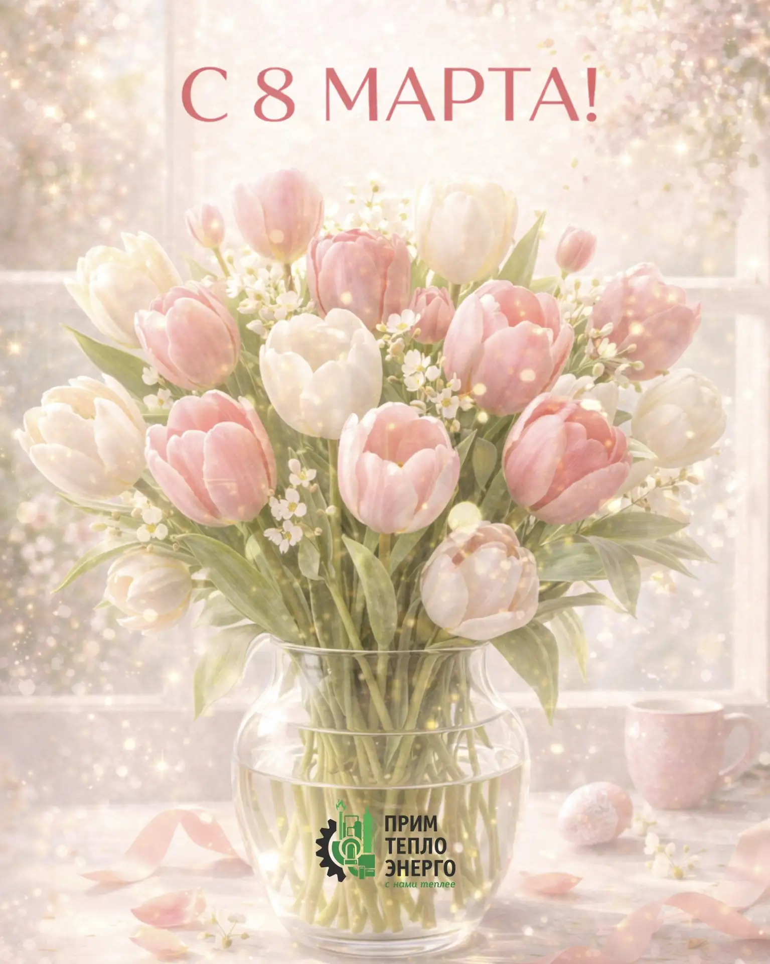 Дорогие женщины!  Поздравляю вас с Международным женским днем! 🌷  Этот праздник является символом лю