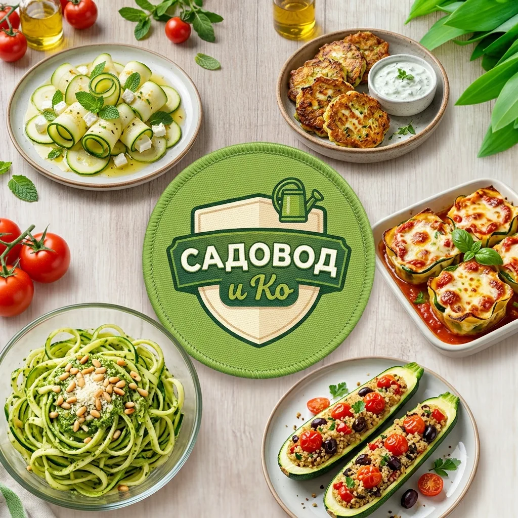 5️⃣ Оригинальных блюд из кабачка 🥒
