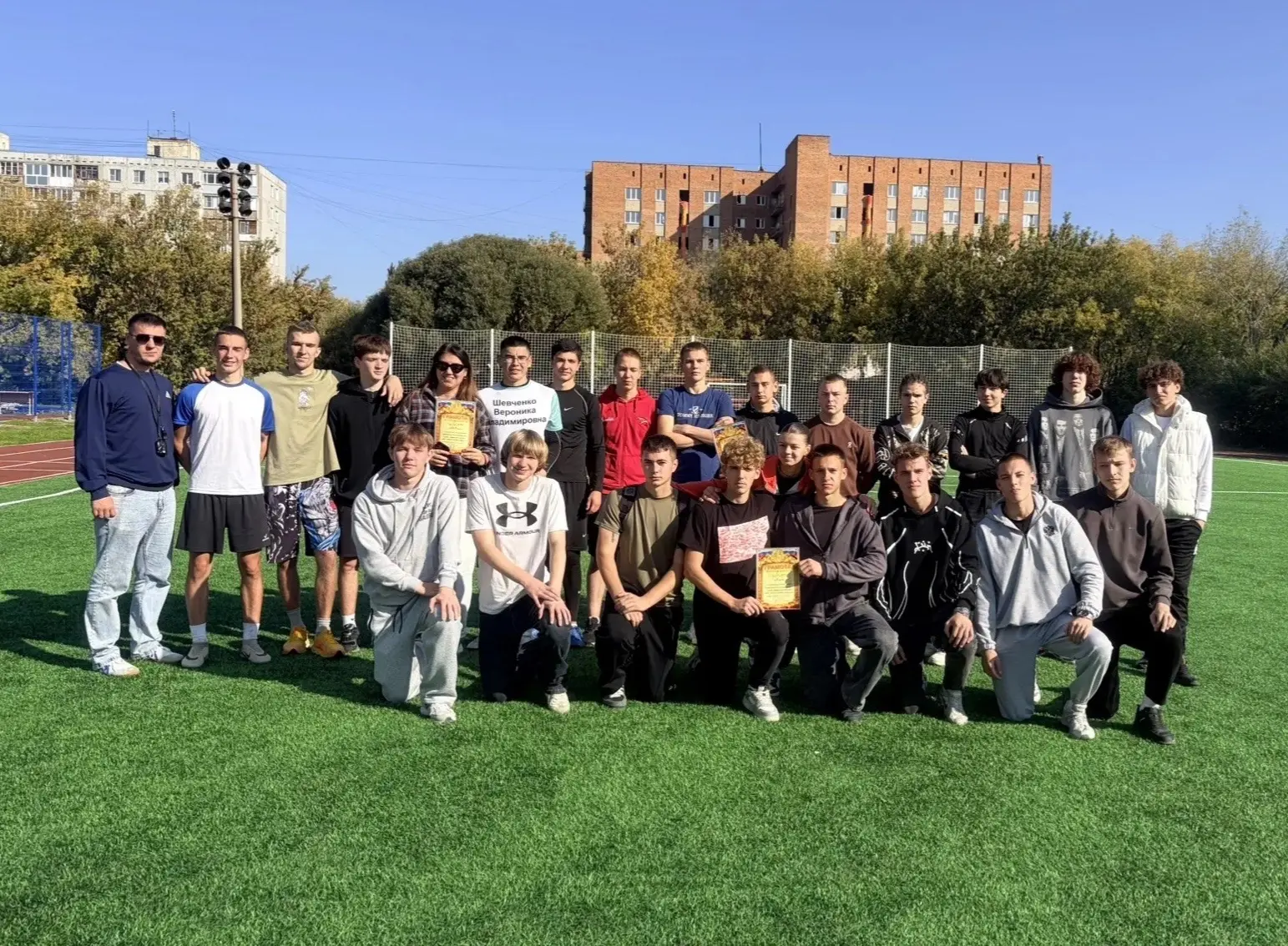 ⚽ Соревнования по мини-футболу среди студентов БПОУ «ОПК №1»