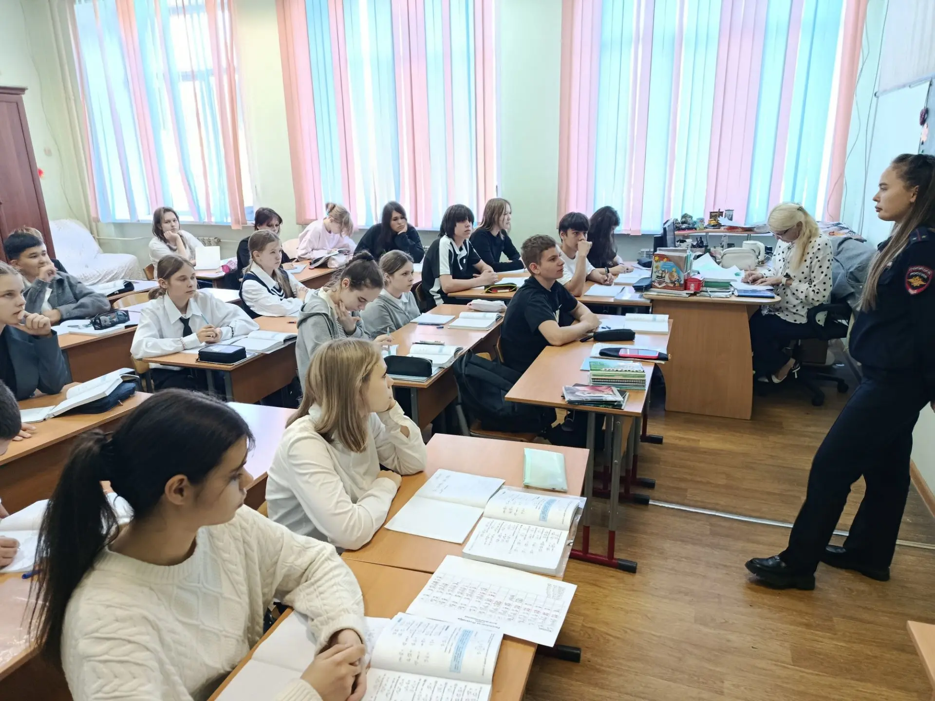 🛡️ Сегодня в школе прошёл Единый день профилактики.