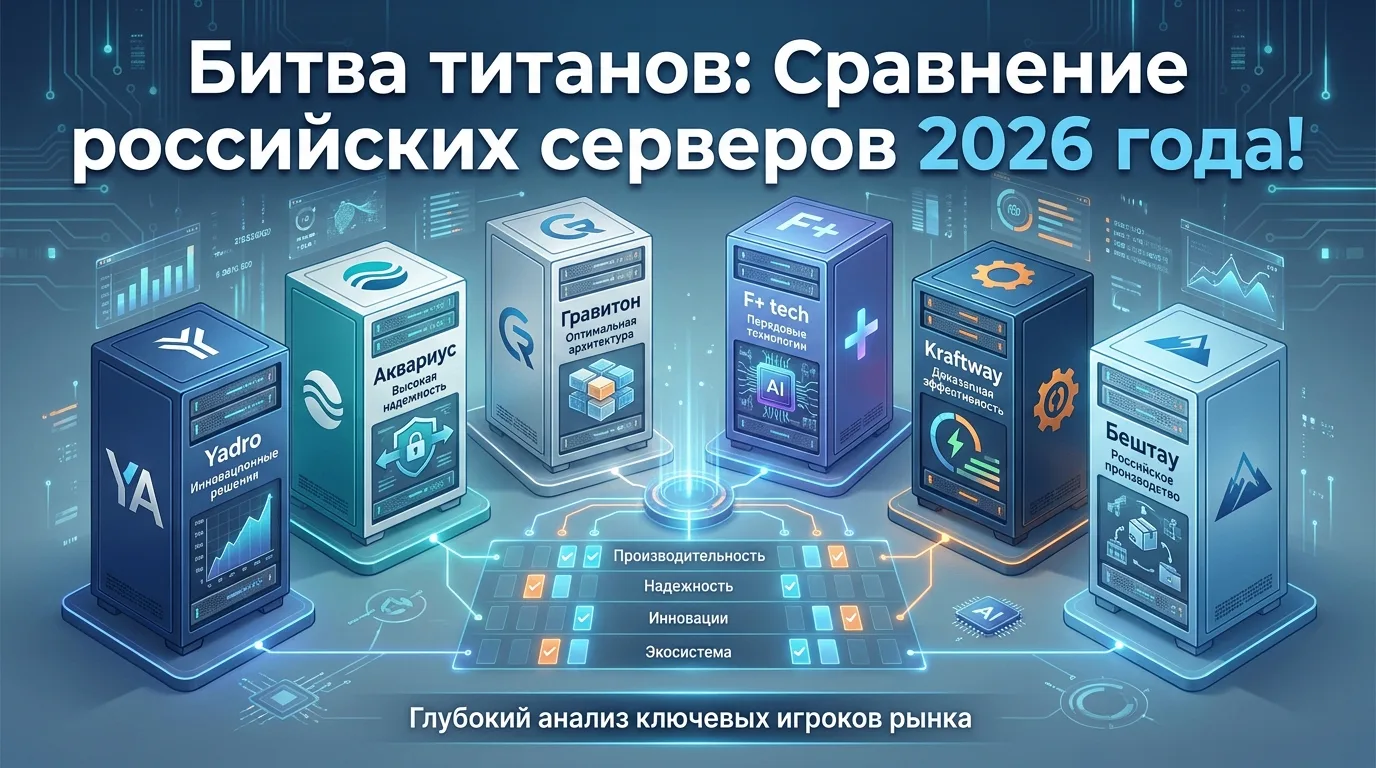 💻 Битва титанов: Сравнение российских серверов 2026 года! 

Ушли в прошлое времена, когда «российск