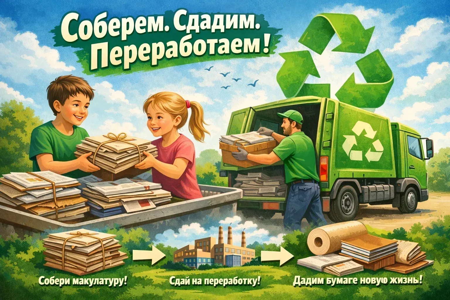 Обучающиеся нашей школы внесли весомый вклад в сохранение окружающей среды, приняв акти...