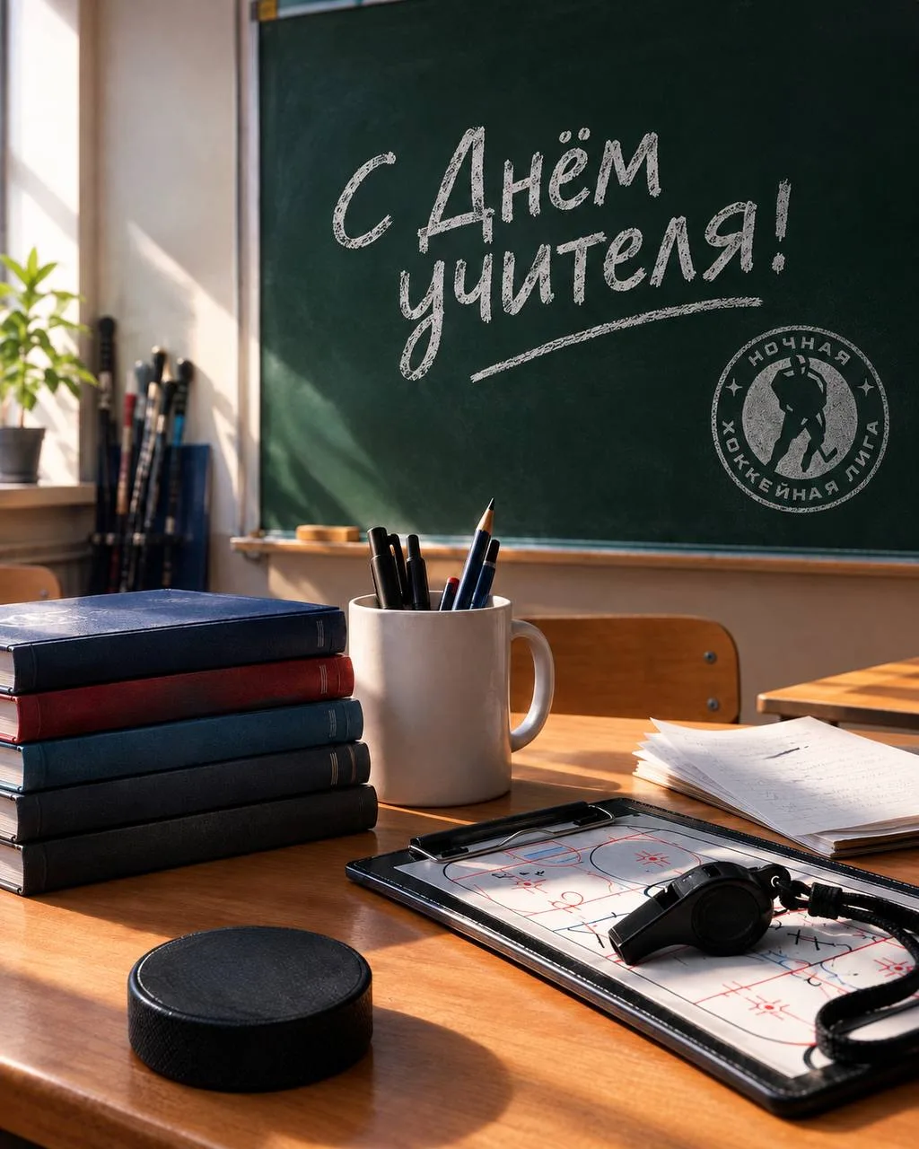 С Днём учителя! 🧑‍🏫