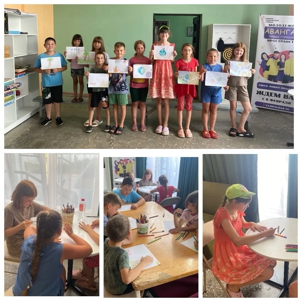 13.07.2026 года в МКУ «ЦКД ст. Чамлыкской» прошёл конкурс экологических рисунков «Берег...