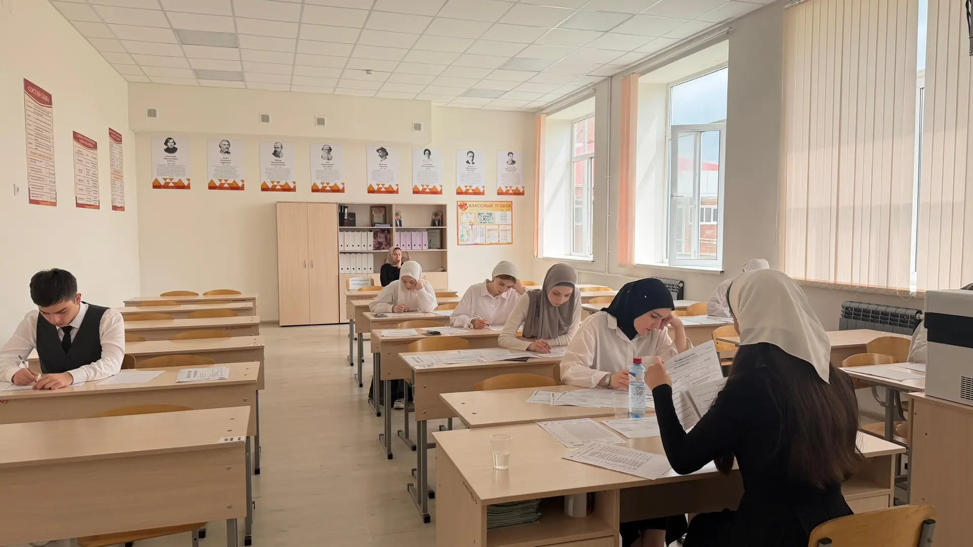 🎓В общеобразовательных организациях Чеченской Республики прошло Всероссийское трениров...