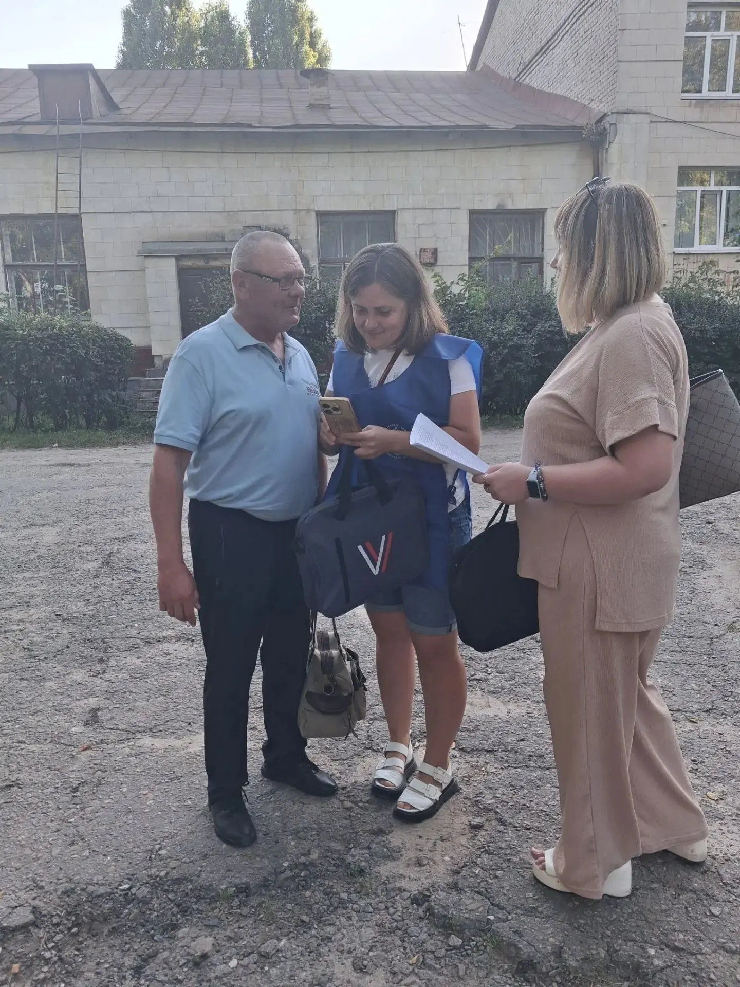 ✅️ В Хохольском районе, как и по всей Воронежской области, проходит проект «ИнформУИК»....