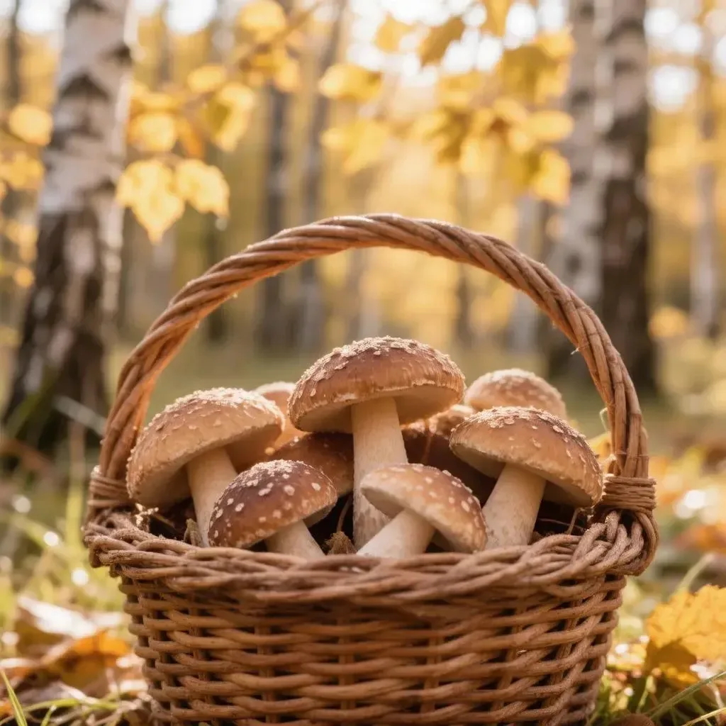 🍄 Время собирать грибы!