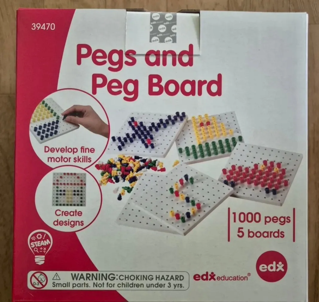 Мозаика Peg Board.Edx Education 39470
Образовательный набор "Мозаика Peg Board" предназначен для раз