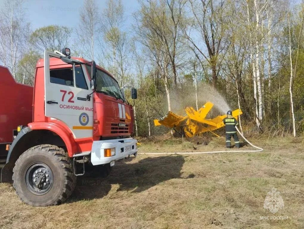 ❗️Легкомоторный самолет разбился в тайге Красноярского края, жёсткую посадку авиасудно совершило в р