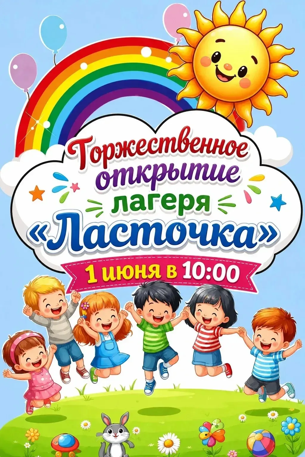 ✨Лагерь «Ласточка» открывает свои двери для самых смелых, веселых и любознательных ребят!