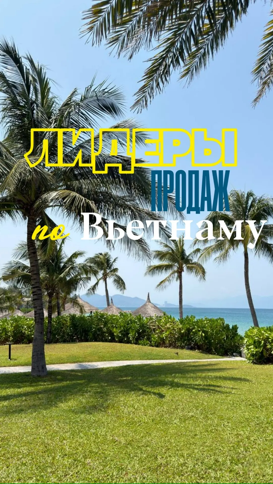 ЛИДЕРЫ ПРОДАЖ ПО ВЬЕТНАМУ 🇻🇳☀️