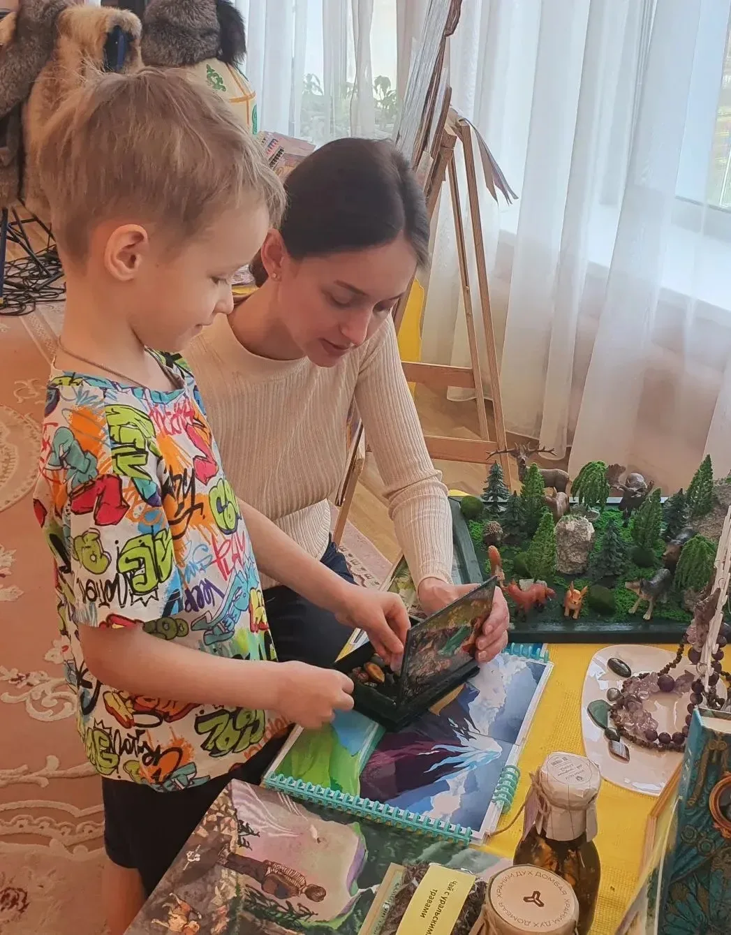 В МБДОУ «Детский сад 20» в рамках социально- образовательного проекта «Путешествие по Р...