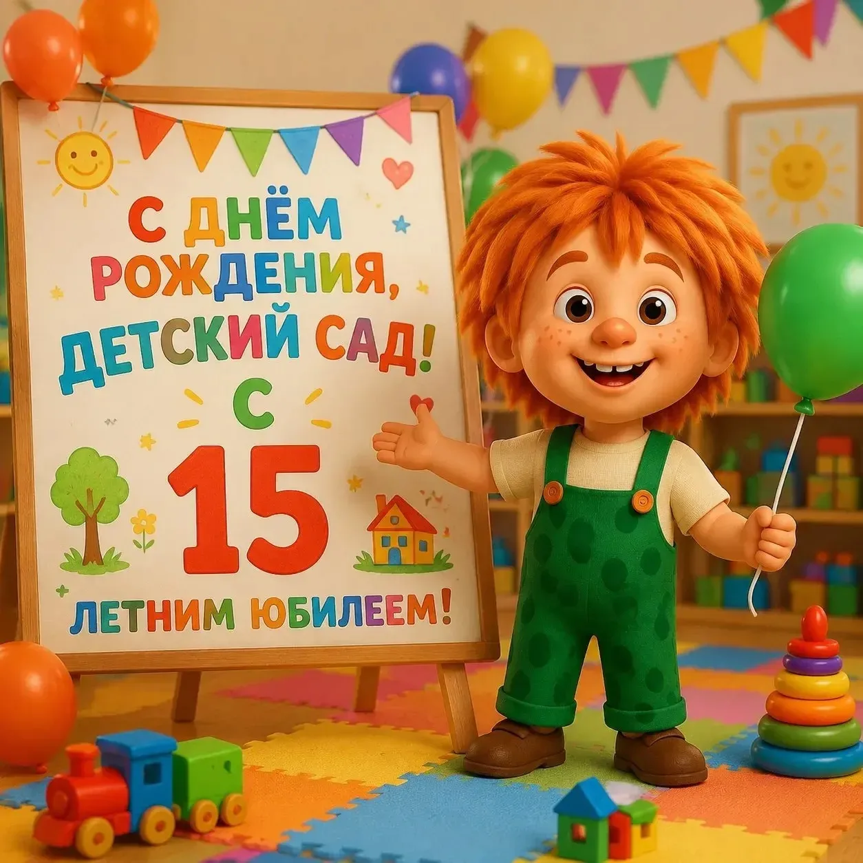 🎉День рождение Подсолнушка! 🌻
В этот день 15 лет назад
 " родился" наш детский сад!
Сегодня он отм