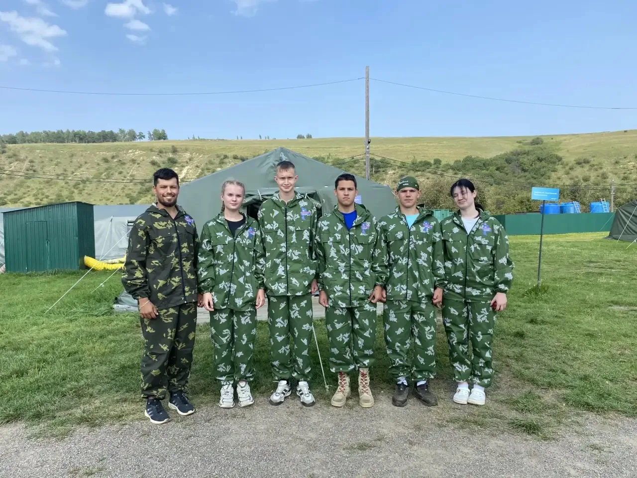 "Наша команда — на военно-патриотической игре"