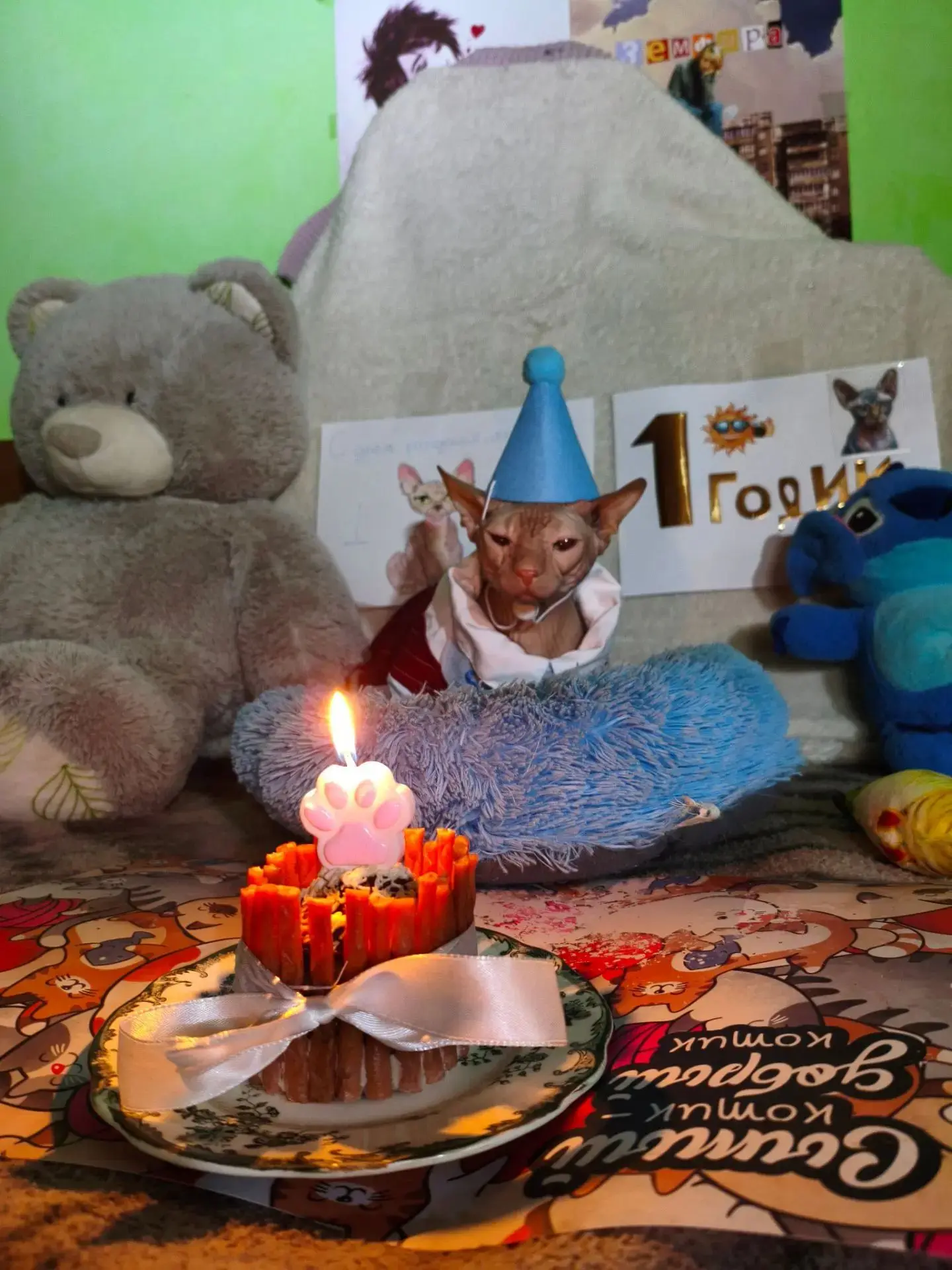 Именинник! Стичу 1 годик