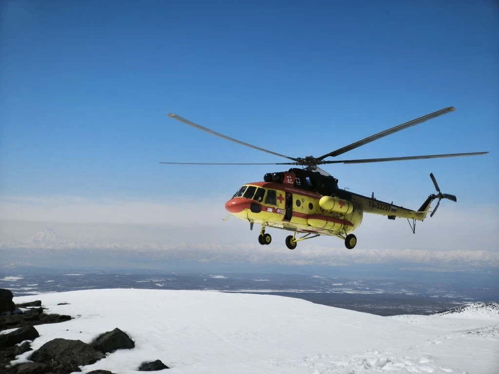 🚁 Санавиация Ростеха приняла участие в отработке полного цикла спасения туристов в горах Камчатки.  