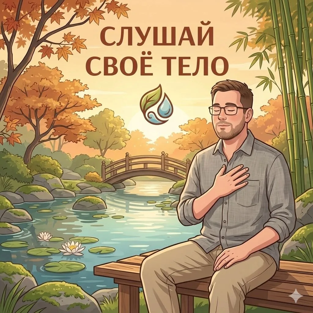 🧘 Тело – мудрый хранитель истины. Оно помнит стресс, радость, усталость и покой.