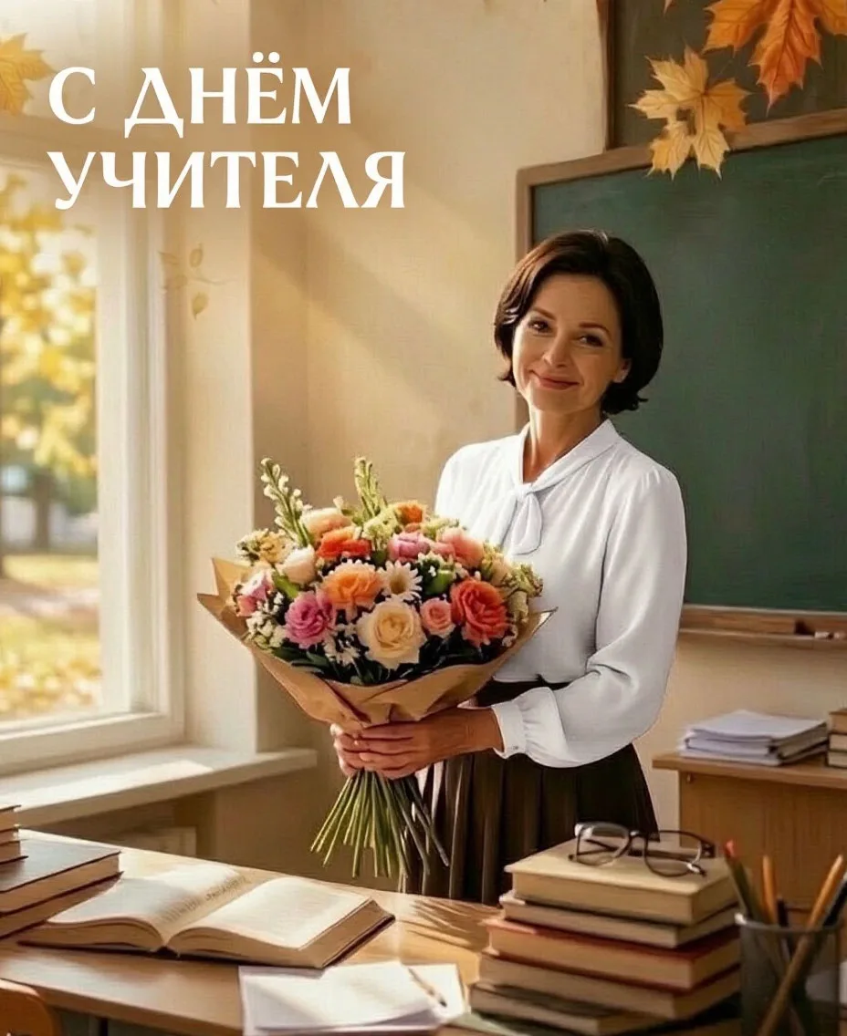 С Днём учителя, дорогие педагоги Нефтеюганска!