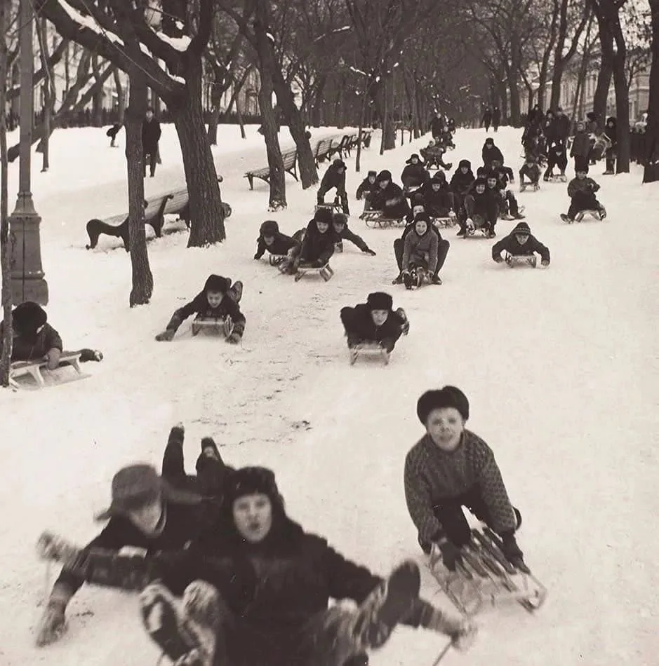 Скоро на всех горках Москвы. Рождественский бульвар, 1965-1970 годы.