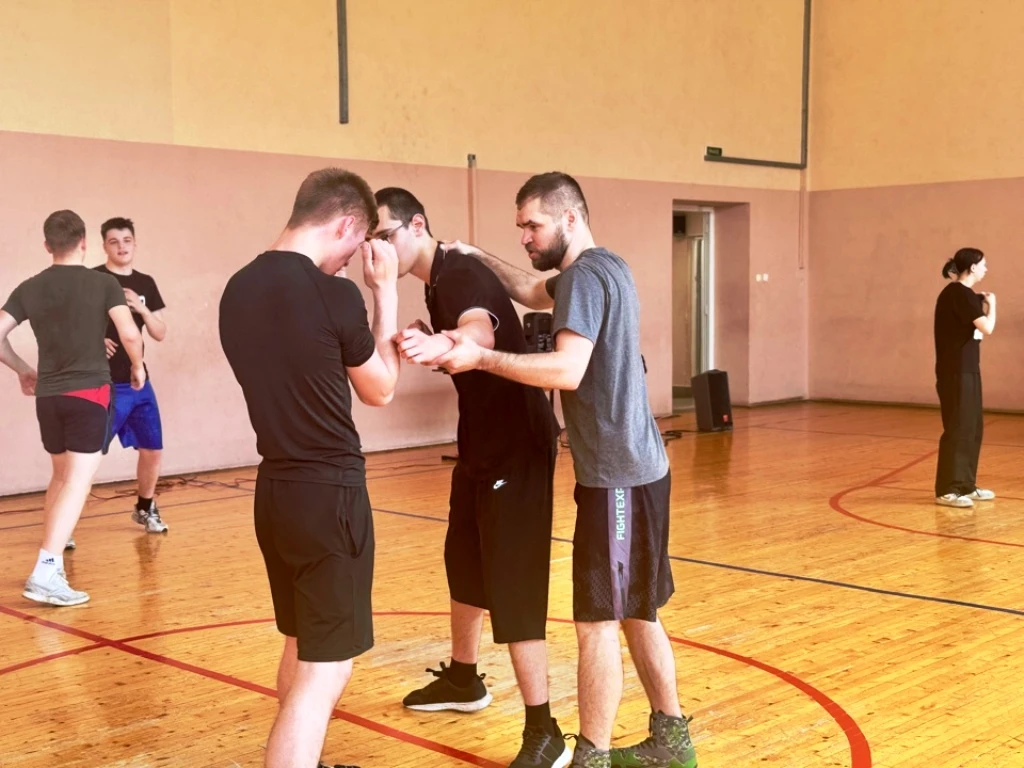 🥊 В спортивном зале для курсантов шестой площадки Морской технической академии имени адмирала Д.Н. С