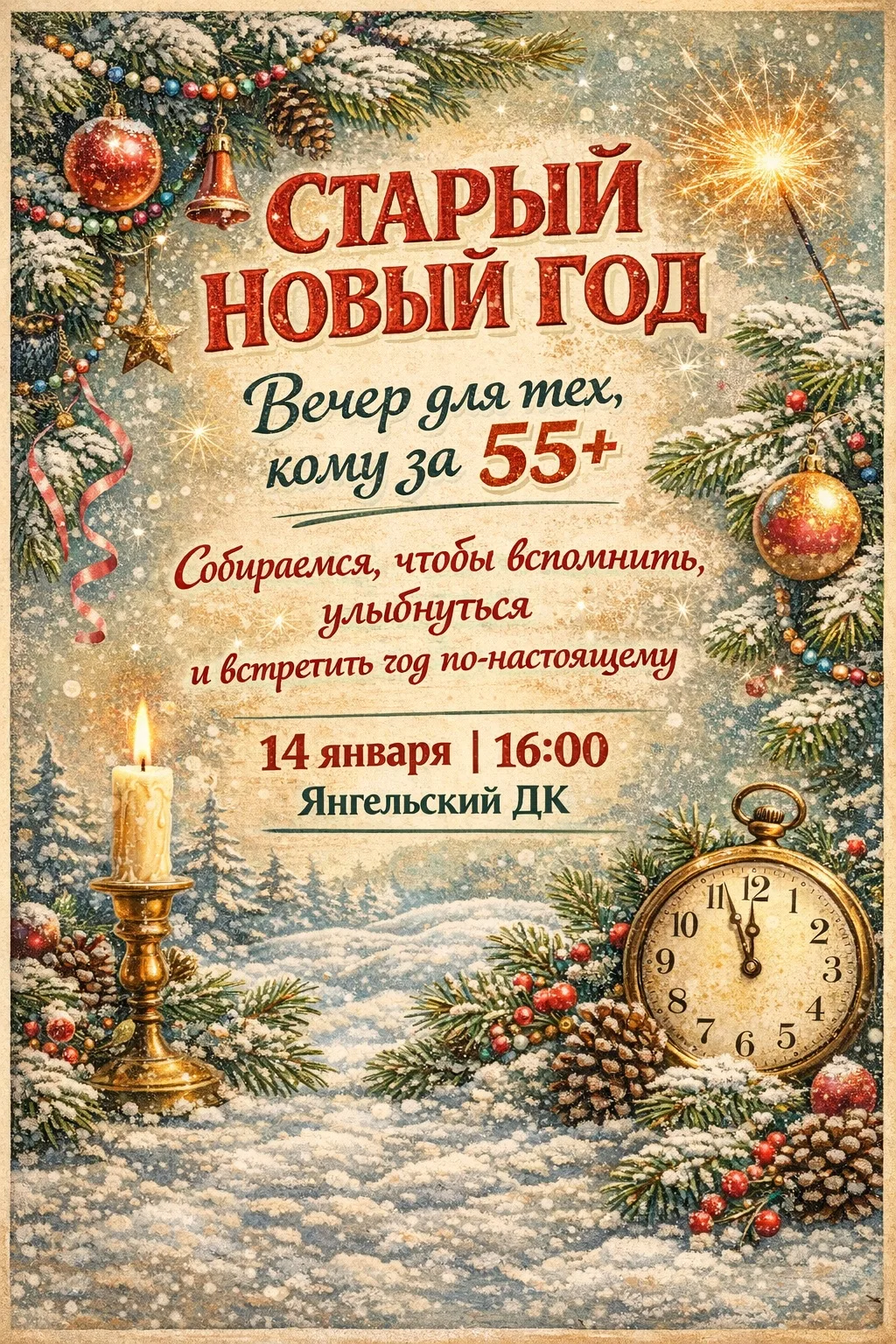 ✨ Старый Новый год — тот самый,