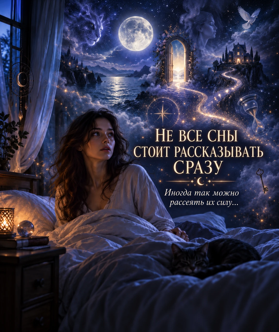 🌙 ПОЧЕМУ НЕКОТОРЫЕ СНЫ НЕ СТОИТ РАССКАЗЫВАТЬ СРАЗУ ПОСЛЕ ПРОБУЖДЕНИЯ