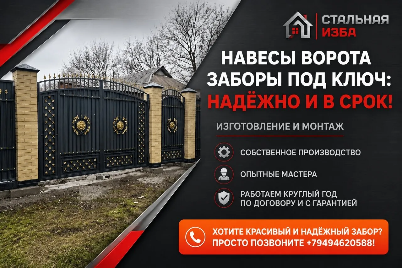 Нужны качественные металлоконструкции? Это к нам! ⚒

🚀Что мы делаем профессионально:

✅ Навесы любо