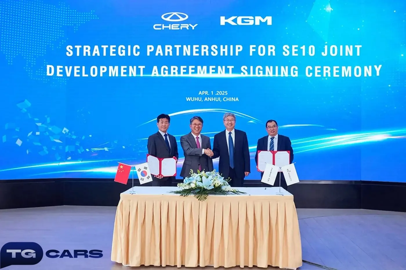 Chery купила десятую часть KGM