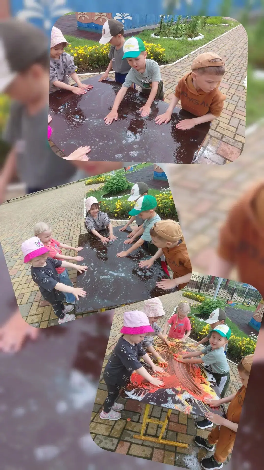 🎨💧 ВОДА + МЫЛО + КРАСКИ = БУРЯ ЭМОЦИЙ! 💧🎨
Сегодня в руках у наших ребятишек оказались три волшеб