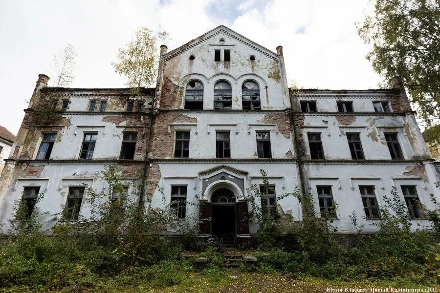Комплекс бывшей психиатрической больницы Алленберга, который находится в городе Знаменске Гвардейско