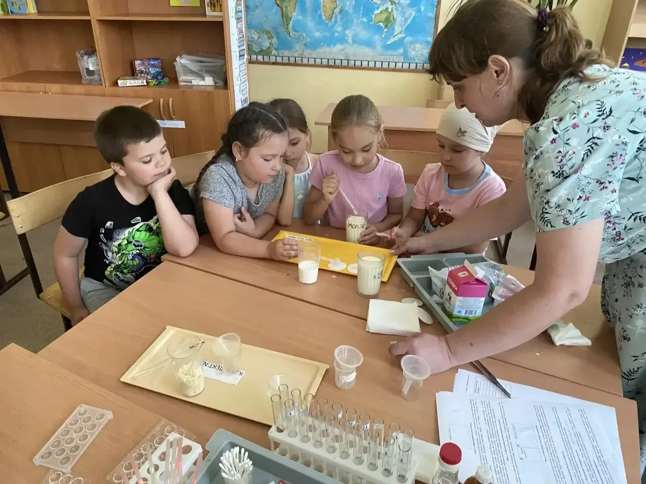 📑 «Молоко — основа полезного питания»: как ребята из летнего лагеря раскрывали тайны любимого проду