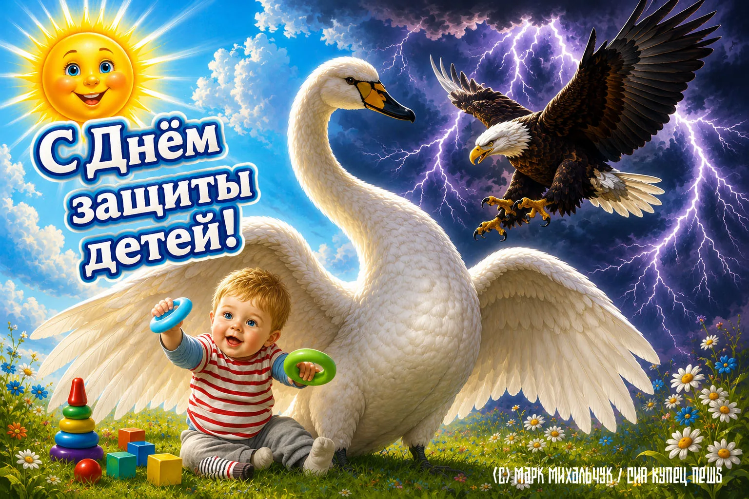 Пока звучит детский смех, у мира есть будущее: с Международным днём защиты детей!