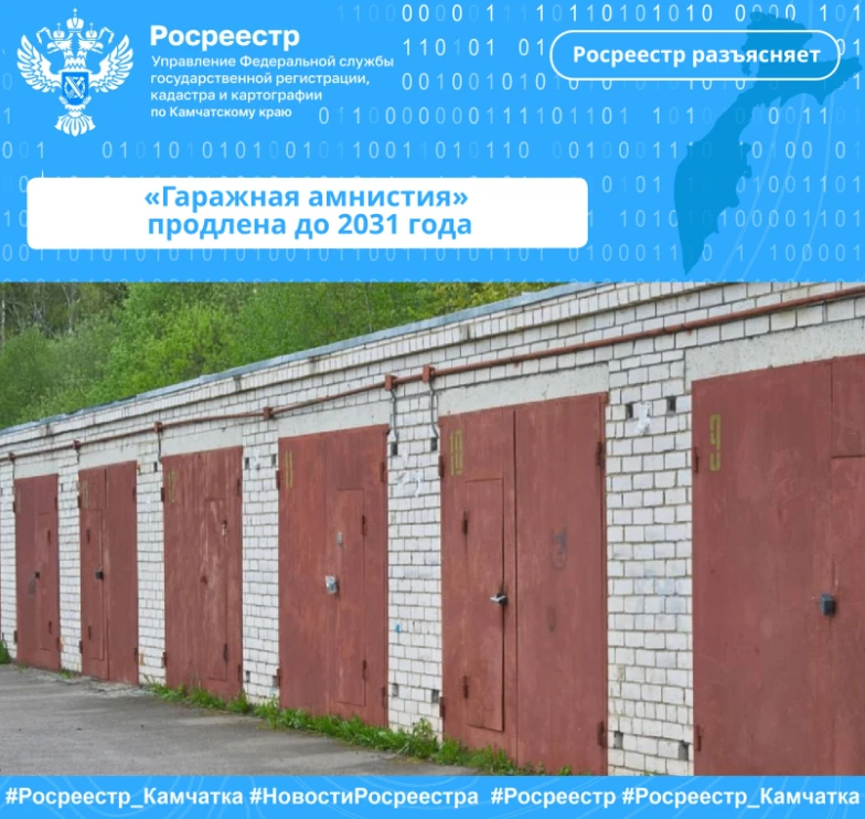 «Гаражная амнистия» продлена до 2031 года: итоги, цифры и как оформить собственность
 
Программа «га