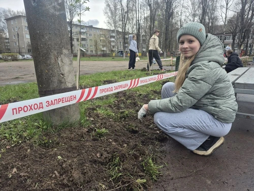 🌿 Гимназия присоединилась к XIII Всероссийскому экологическому субботнику «Зелёная весна‑2026» 🌿    