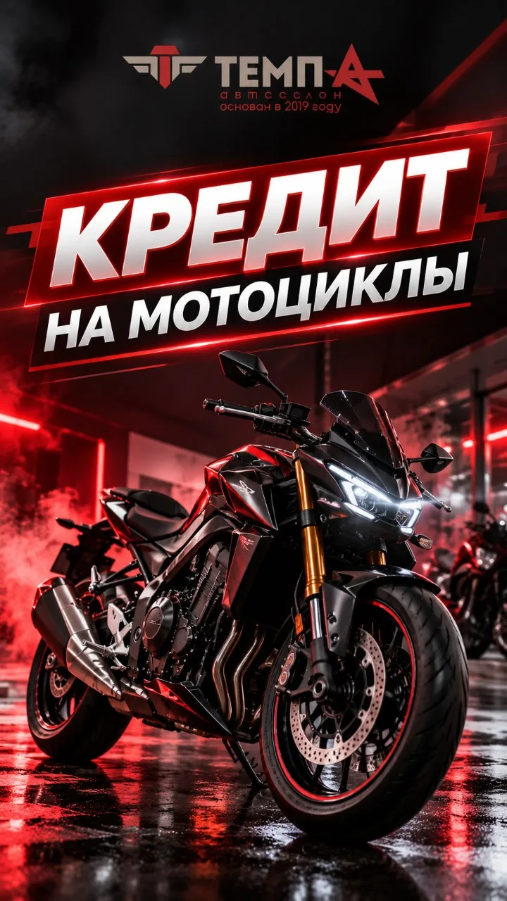 😨 КРЕДИТ ОТ 4,9% НА МОТОЦИКЛЫ ПОД ЗАКАЗ! 🏍💨