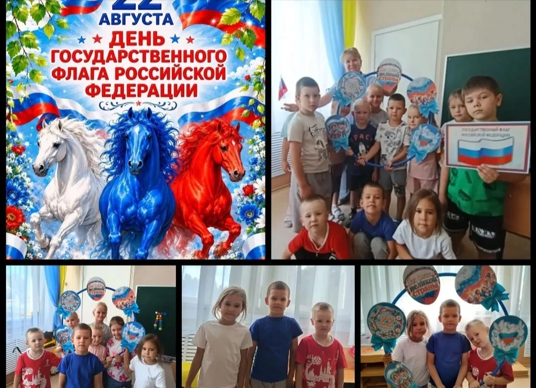 Сегодня наш детский сад отметил День Государственного флага Российской Федерации. Во вс...
