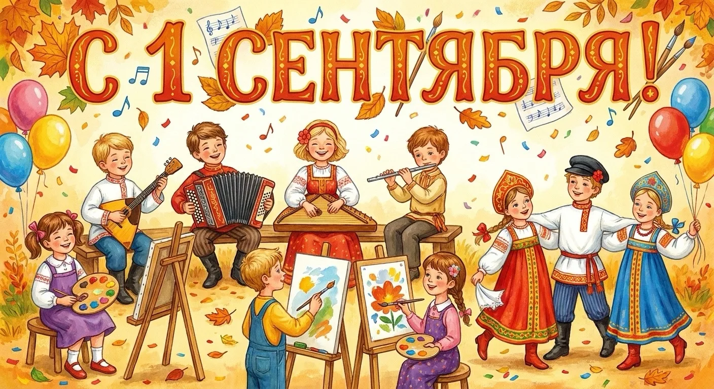 🎊 Торжественное собрание 1 сентября! 🎊