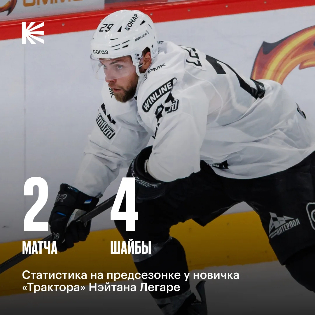 🔝 «Трактор» привёз топового форварда из Северной Америки