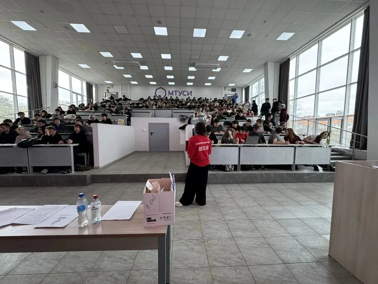 Более 350 студентов МТУСИ приняли участие в акции «Диктант Победы»  🔥 24 апреля 2026 года МТУСИ прис