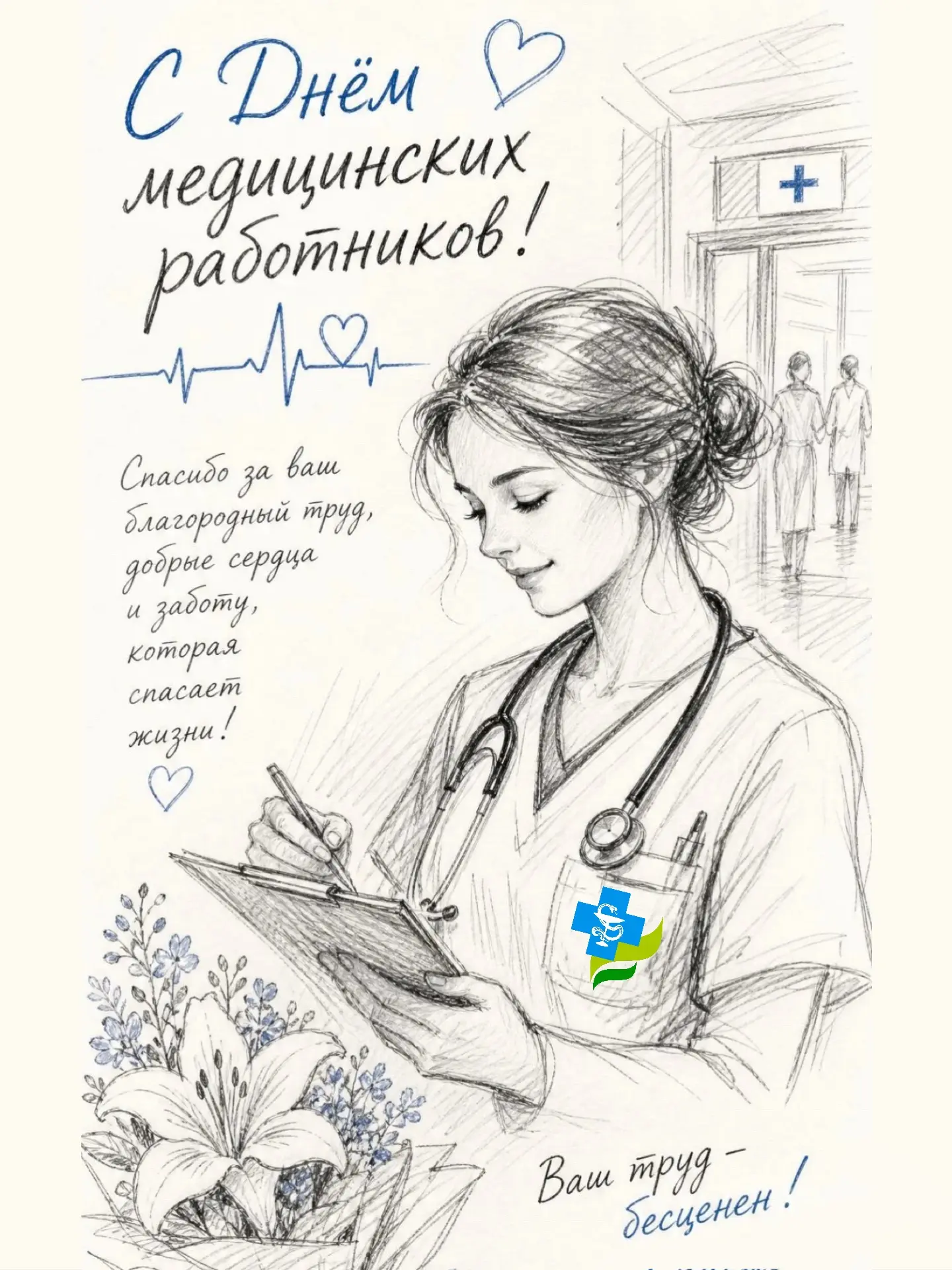 Дорогие коллеги! С Днём медицинского работника! 🩺❤️

Каждый день вы дарите людям самое дорогое – зд