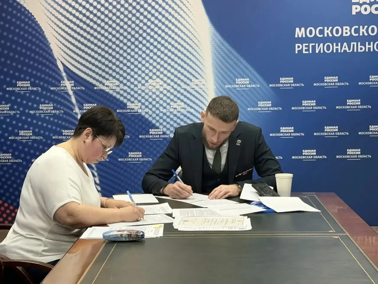 🇷🇺 В Подмосковье герои СВО принимают участие в предварительном голосовании Единой России