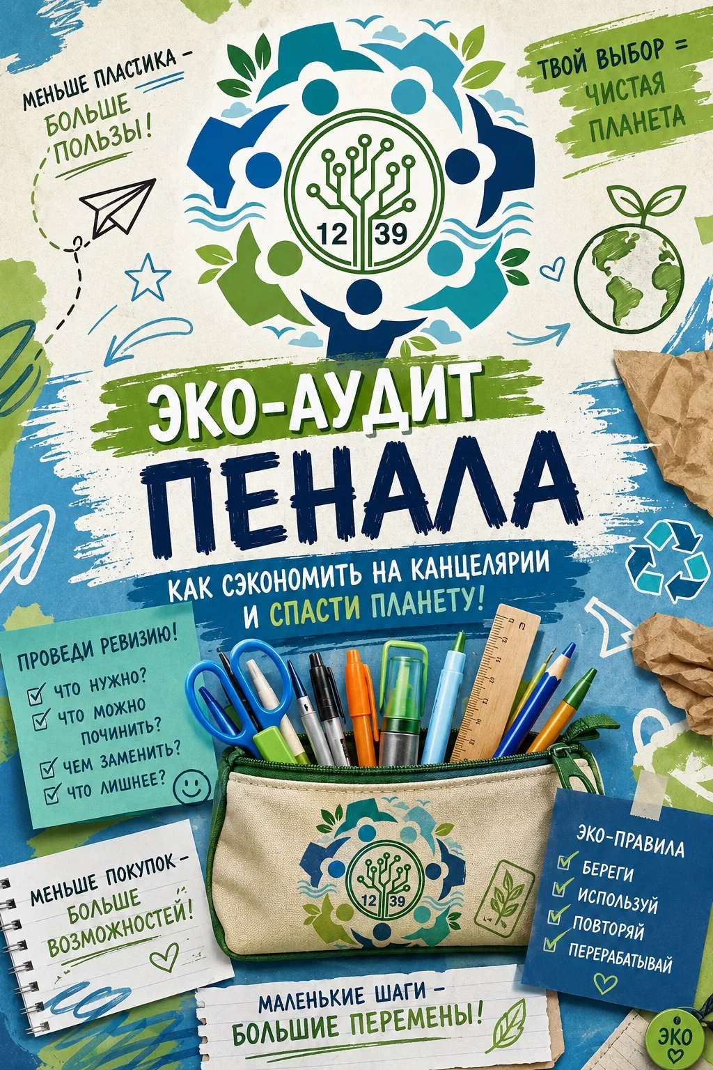 🌱 Эко-аудит пенала: как сэкономить на канцелярии и спасти планету!

Конец лета — время приятных хло