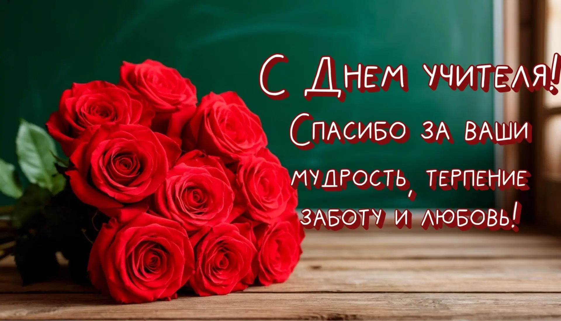 С Днём учителя!