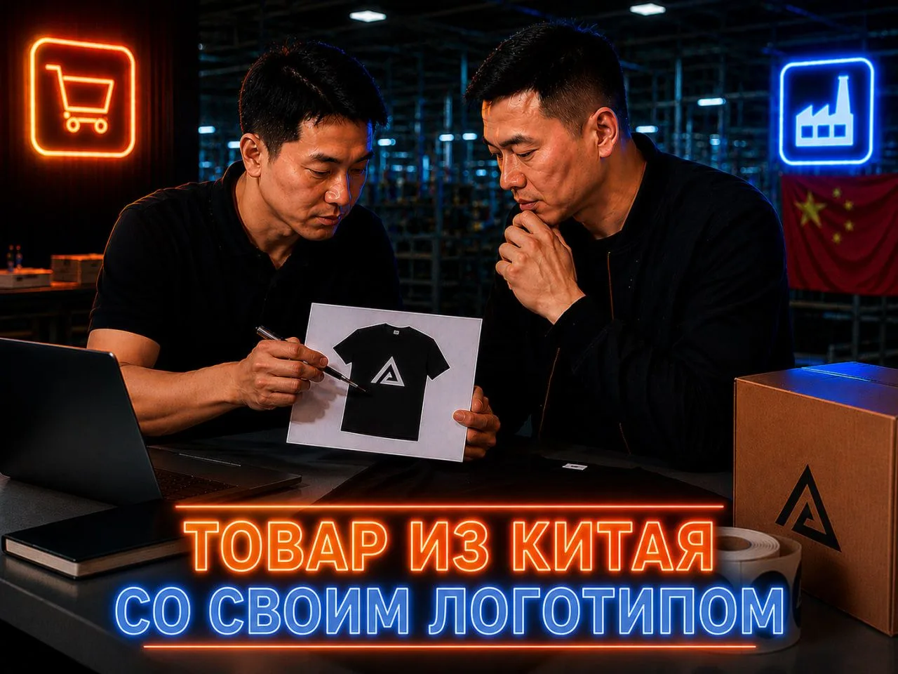 🏷 Как заказать товар из Китая со своим логотипом?