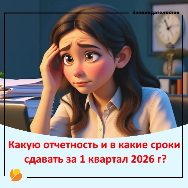 Какие отчёты сдать в первом квартале
