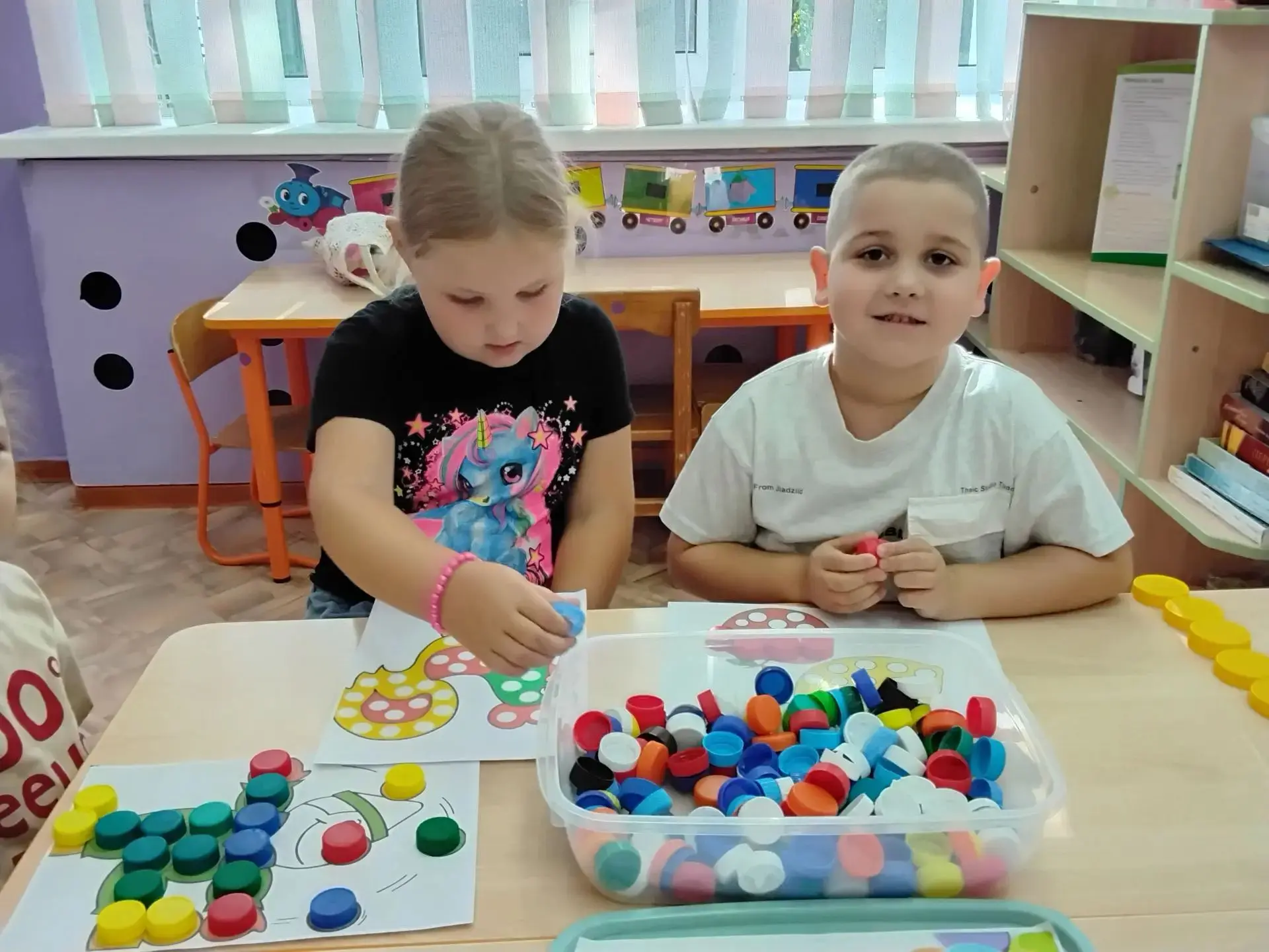 ✨Главная экологическая цель использования пластиковых крышечек в детском саду - это фор...
