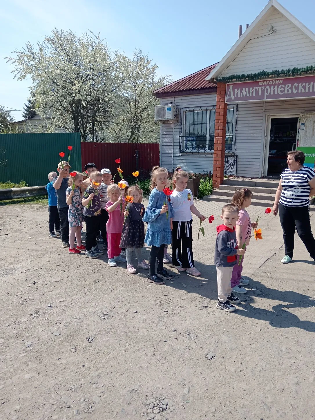 В преддверии празднования дня Победы в Великой Отечественной войне для ребят нашего дет...