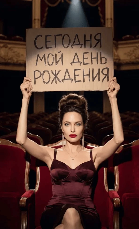 Театральный портрет на день рождения