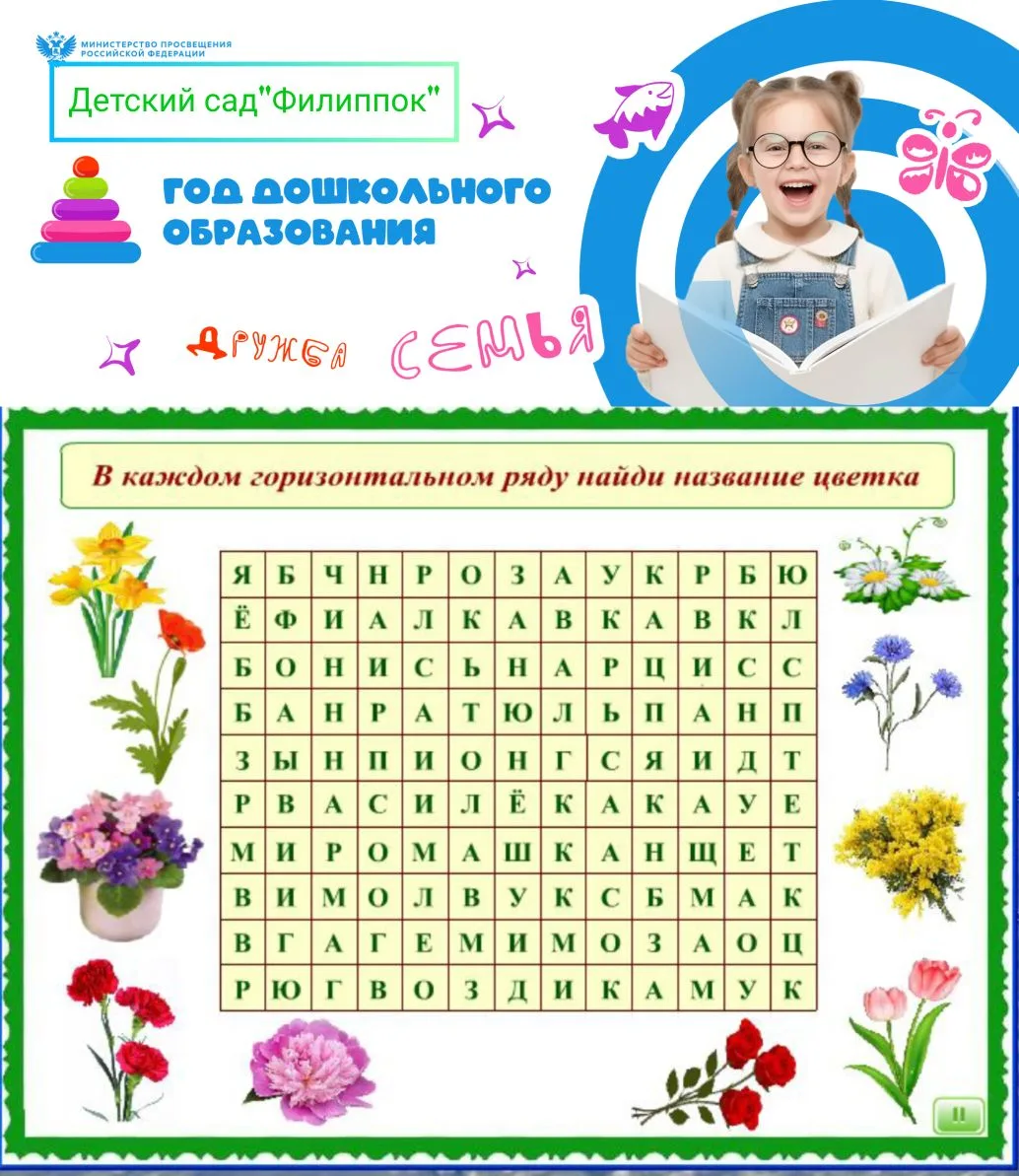 В этом филворде 🌺мы собираем воедино слова, которые описывают эту многогранность.Это игра, где кажд